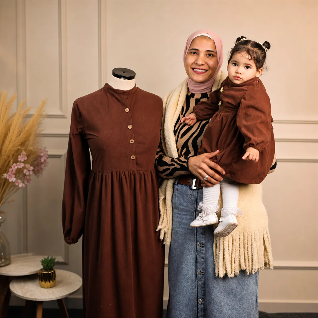 نموذج من تنفيذ طالبات بيت الخياطة